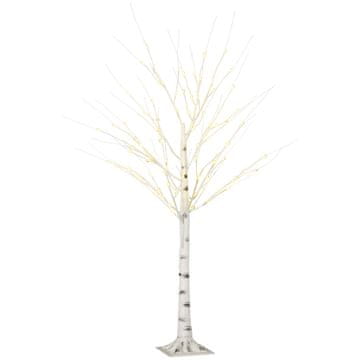 Homestar Umjetno breza stablo s LED svjetlima 150 cm bijelo