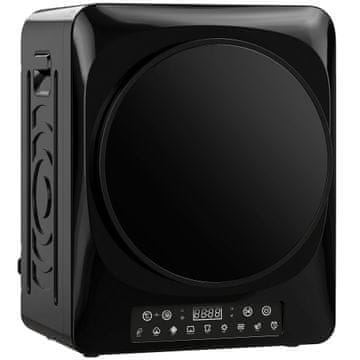 Homestar Kompaktni ventilirani sušilo 1000 W s dodatnim načinima Extra Dry i ECO, timerom i postavkama temperature, crno