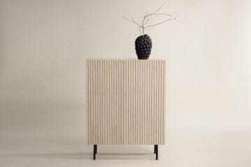 Venture Design AB Visoki ormar 30x103x80 cm Bijeli prani završetak