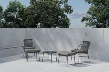 Venture Design AB Set za odmor Zakynthos Stol 45x45x45 cm Stolica 70x63x85 cm Smeđa