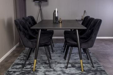 Venture Design AB Blagovaonski stol Dipp 75x180x90 cm Crni