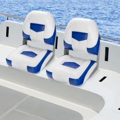 Costway Set od 2 luksuzna sklopiva sjedala za brod