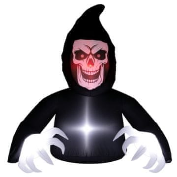 Homestar Naduvavajuća Halloween dekoracija Kosač smrti 190x115x180 cm Crna
