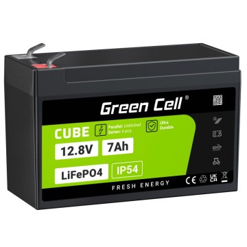 Cu.Be Green Cell Akumulator CUBE LiFePO4 7Ah 12V - Pouzdana energija