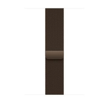 slomart Apple Milanese narukvica za Apple Watch 46 mm, tamno smeđa