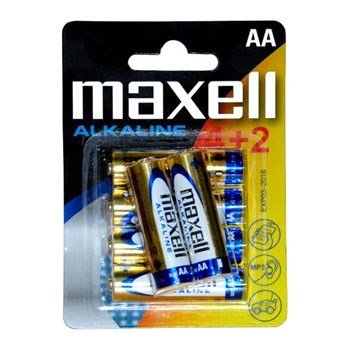 Maxell Maxell 790230.04.CN kućanske baterije, 6 komada AA, alkalne, 1.5V