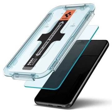 Northix Spigen Samsung Galaxy S22 kaljeno staklo zaštitno folije "Ez Fit", 2 komada