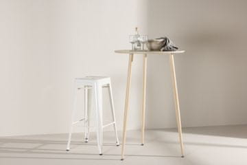 Venture Design AB Bar stol Plaza 70x105 cm Bijeli patinirani završetak