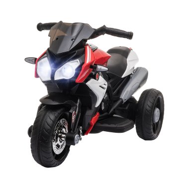 Homestar Dječji električni motocikl 86x42x52 cm Crno Crvena