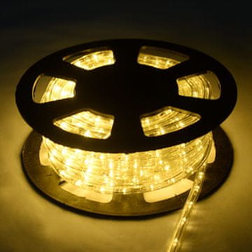Costway LED niz svjetala 10 m, toplo bijela, promjer 10,5 mm