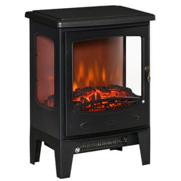Homestar Električni kamin s grijačem 1800 W s LED efektom plamena