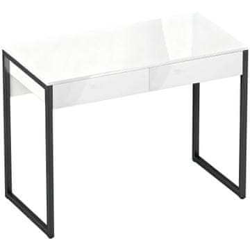 Homestar Radni stol 100x50 cm za računalo s 2 ladice bijeli