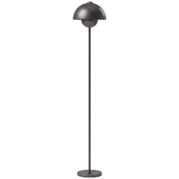 Homestar Podna lampa okrugli sjenilo siva