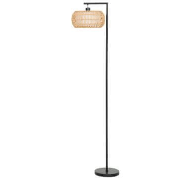 Homestar LED podna lampa s dvostrukim sjenilom, prigušiva s 3 temperature boje, crna