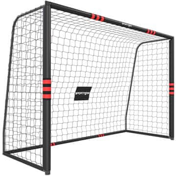 Homestar Nogometni gol 300x200 cm za vanjsku upotrebu s mrežom, jastučićima, kukama za tlo i premazom protiv hrđe