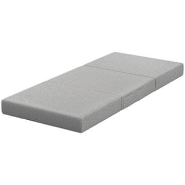 Homestar Sklopivi madrac 200x90x15 cm, prijenosni podni madrac s perivim navlakom certificiran prema Oeko-Texu