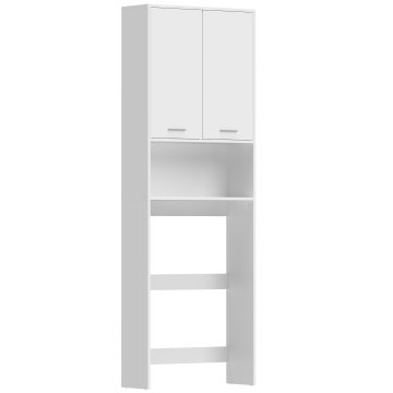 Homestar Ormarić za perilicu rublja iznad 66x24x191 cm Bijeli