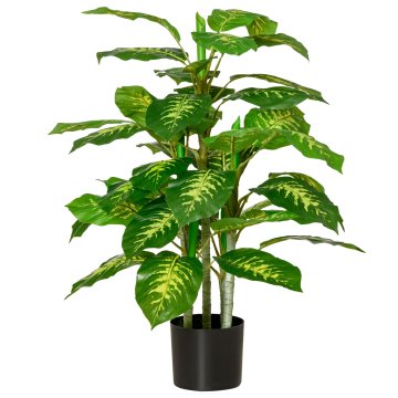Homestar Umjetna biljka u cementnoj posudi 95 cm zelena