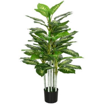 Homestar Umjetna biljka 120 cm zelena u cementnoj posudi
