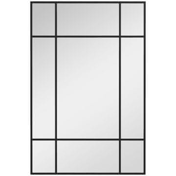 Homestar Zidno ogledalo 90Š x 2D x 60V cm, crne pruge, višeslojno staklo