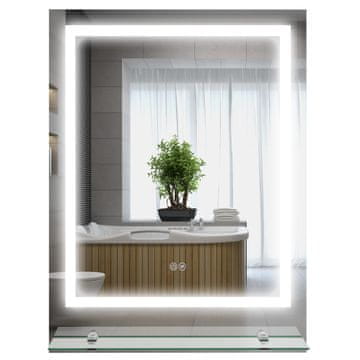 Homestar Kupaonsko ogledalo 70x50 cm prozirno