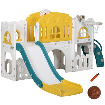 Homestar Dječja tobogan i igralište set 178x177x99 cm žuta