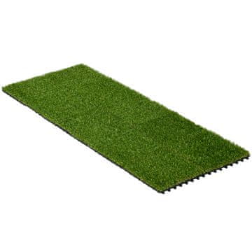Homestar Set od 10 pločica umjetne trave 30x30x3,5 cm zelene boje
