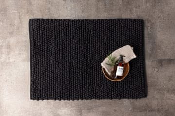 Venture Design AB Kupaonski tepih Wilmer 50x80 cm Crni