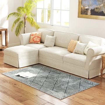 Homestar Tepih za dnevni boravak 150x80 cm tamno sivi