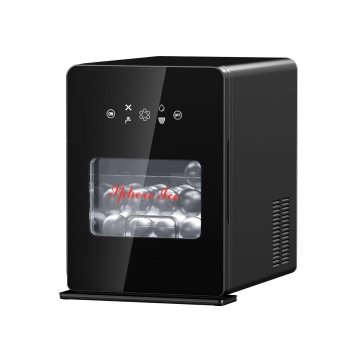 Costway Stroj za kuglice leda 5 cm 150 komada dnevno 1,6L spremnik za vodu crni