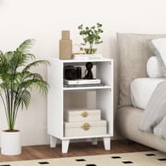 Costway 3-etažni pomoćni stol 39,5x29,5x65 cm bijeli