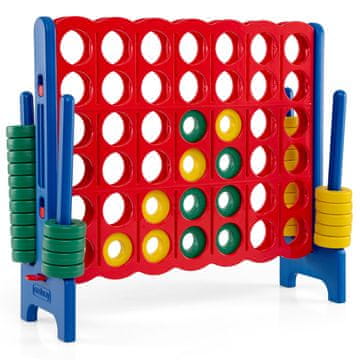 Costway Set igre 4-u-nizu 3,5ft x 4ft plavi