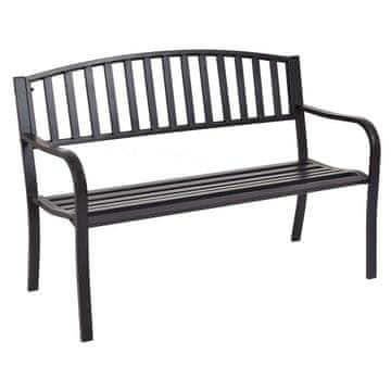 Costway Vrtna klupa za terasu 127 cm