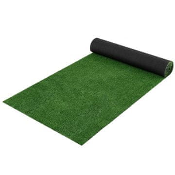 Costway Tepih od umjetne trave 5x1 m s visinom vlakna 7 mm i otvorima za drenažu