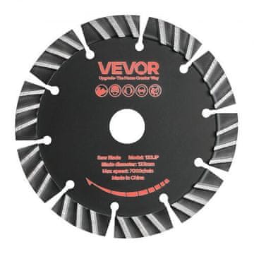 VEVOR Dijamantski listovi 133 mm, pakiranje od 5 komada, 20 mm osovina