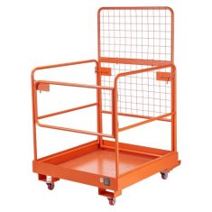 VEVOR Sigurnosna kavez za viljuškar 920x1045 mm s 4 kotača, nosivost 544.31 kg