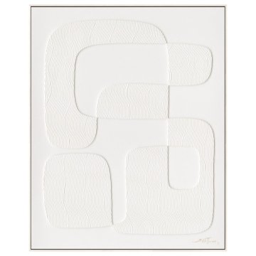 Homestar Slika s okvirom 80x100 cm, bijela