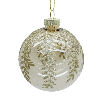Homestar Božićna dekoracija JOY GLAM 8 cm, staklo