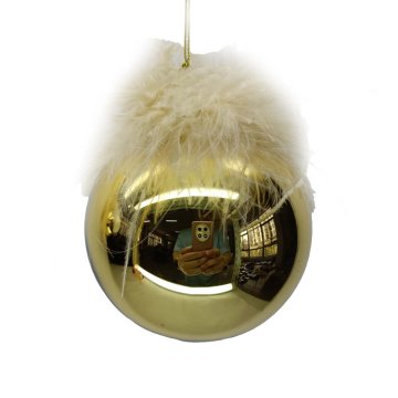 Homestar Božićna dekoracija JOY GOLDY D10cm