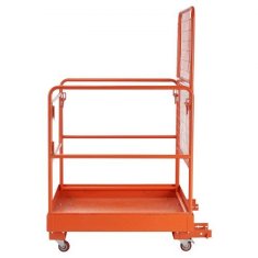 VEVOR Sigurnosna kavez za viljuškar 920x1045 mm s 4 kotača, nosivost 544.31 kg