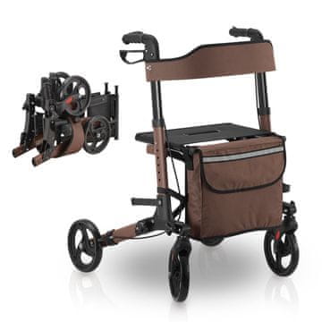Homestar Rollator Vital 63x68x80 cm smeđi