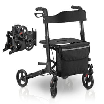 Homestar Rollator Vital 63x68x80 cm Crni
