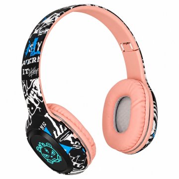 MG Pure Bass P95 bežične slušalice, ružičaste / crne