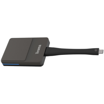 iiyama E-Share USB-C (DP-Alt) adapter/dongle za dijeljenje sadržaja uređaja s monitorom koji podržava E-Share. (E-Share dolazi sa serijama TExxxxMIS / LHxx54 / LHxx60)