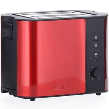 Severin Toster za 2 kriške 800W Chilli red AT2217