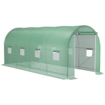 Homestar Staklenik 500x200x205 cm Zeleni