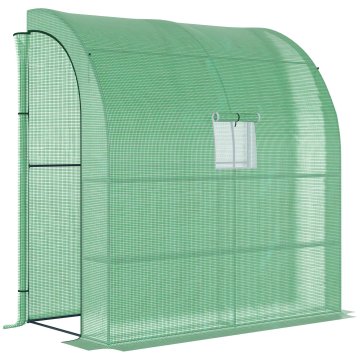 Homestar Staklenik 200x100x215 cm Zeleni