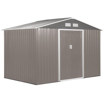 Homestar Vrtni metalni skladišni prostor 277x195x192 cm Sivi
