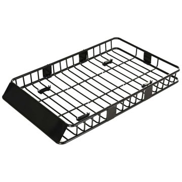 Homestar Krovna košara za prtljagu 162x99x16 cm Crna