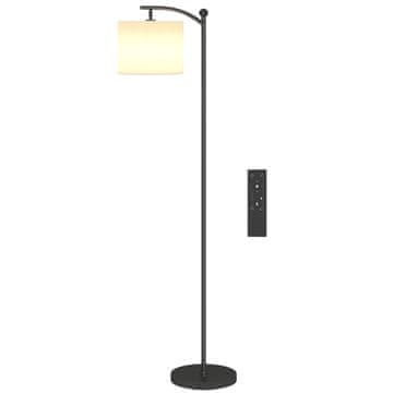 Homestar Podna lampa 54,3x30,6x159,6 cm Crna